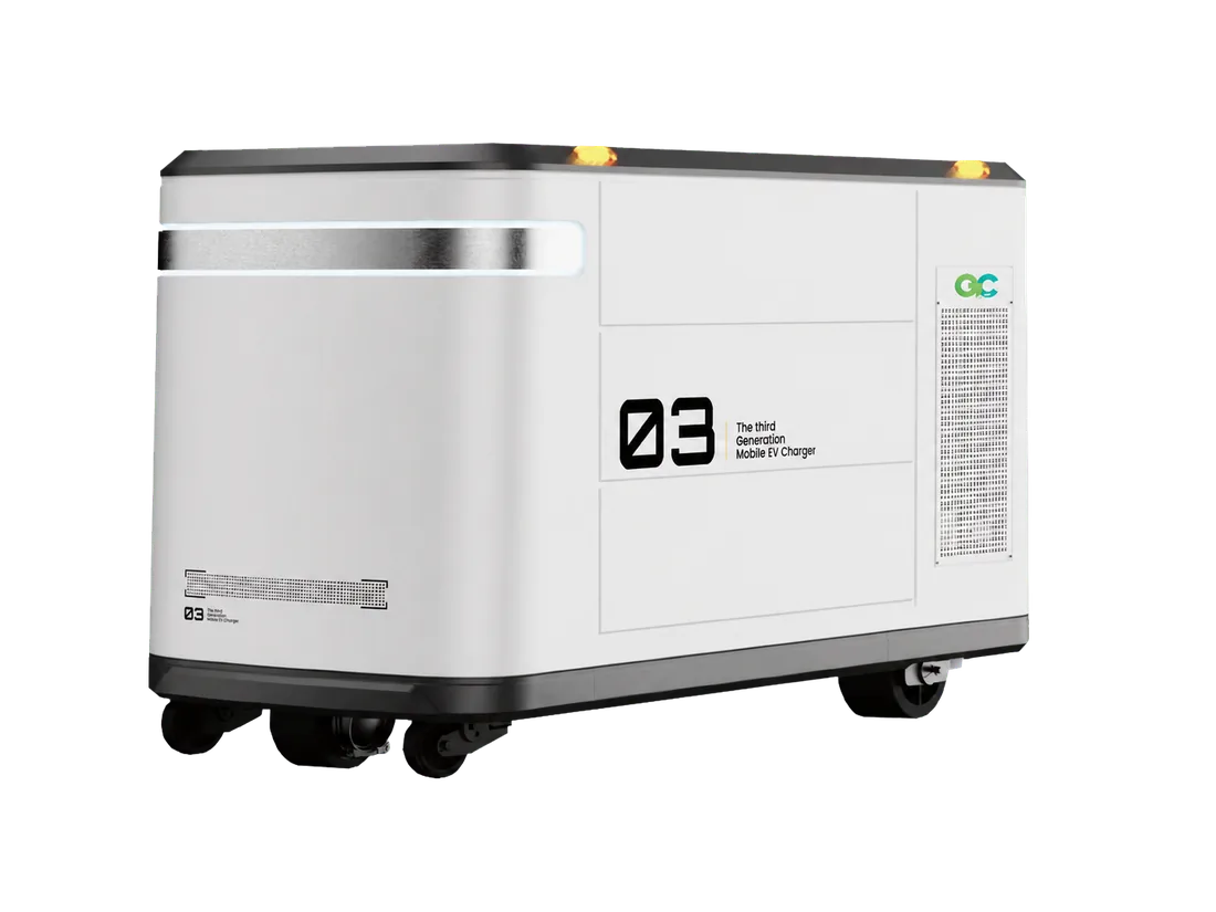 209 kWh / 150 kW Mobile Charging Robot