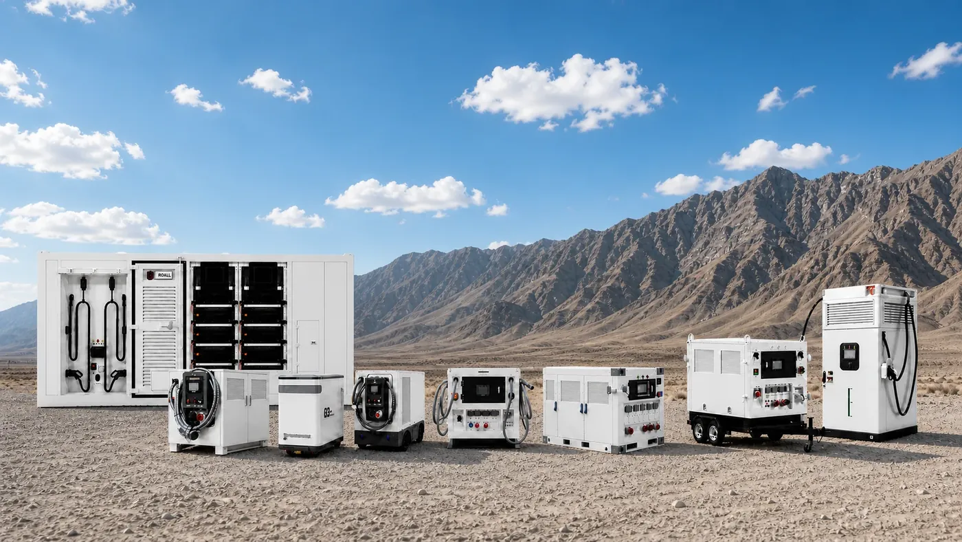 LiCharger mobile EV charging systems